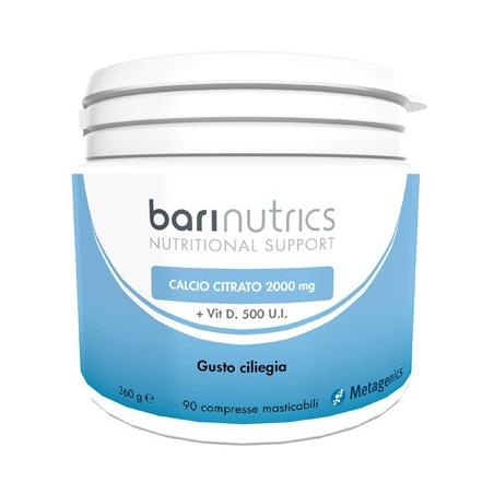 Metagenics Barinutrics Calcio Citrato 2000 mg  Integratore alimentare90 compresse