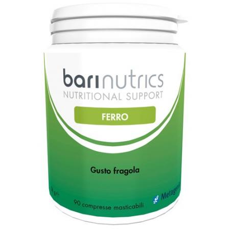 Metagenics Barinutrics Ferro Integratore Alimentare  Fragola 90 compresse