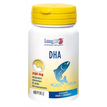 Longlife DHA Integratore per il Sistema Nervoso 60 Perle