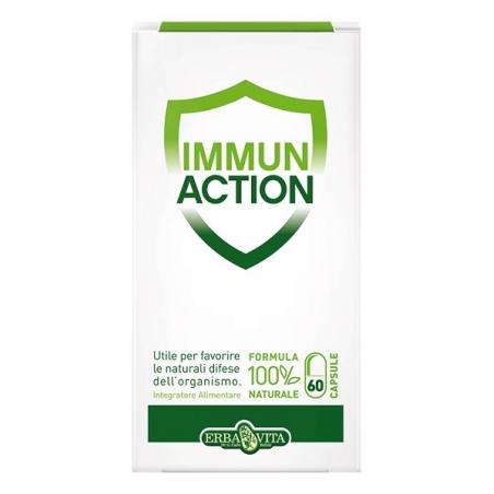 Erba Vita Immun Action Capsule Integratore Alimentare Difese Immunitarie