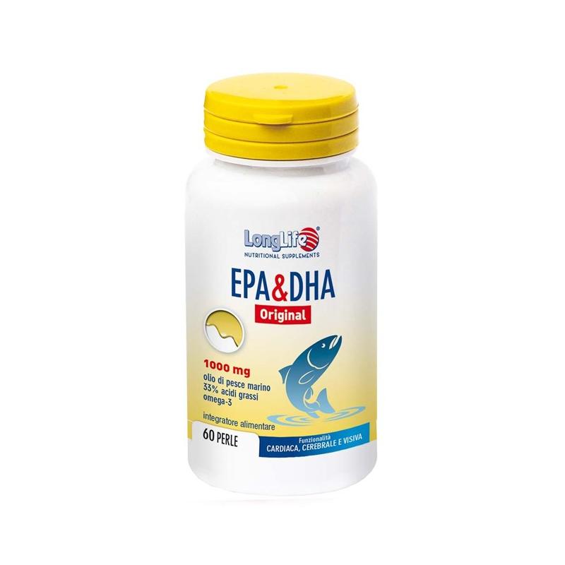 Longlife EPA&DHA Integratore Antinfiammatorio 60 Opercoli