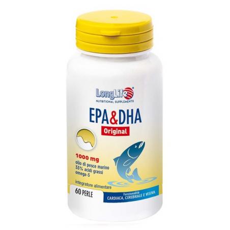 Longlife EPA&DHA Integratore Antinfiammatorio 60 Opercoli