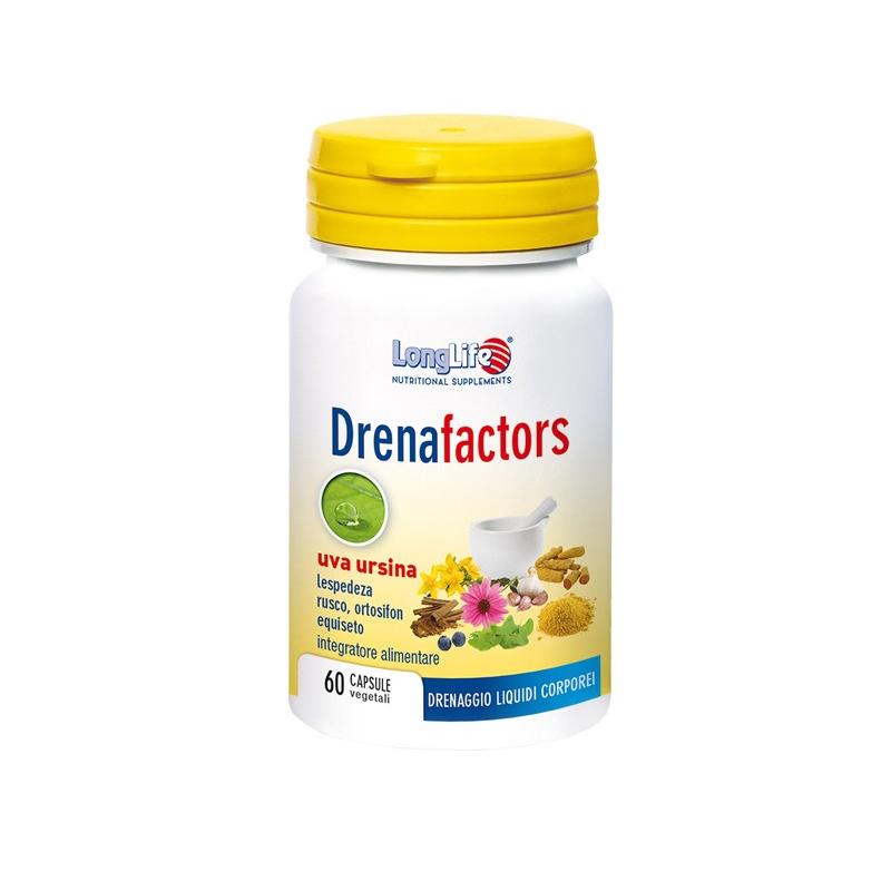 Longlife Drenafactors Integratore Drenante 60 Capsule