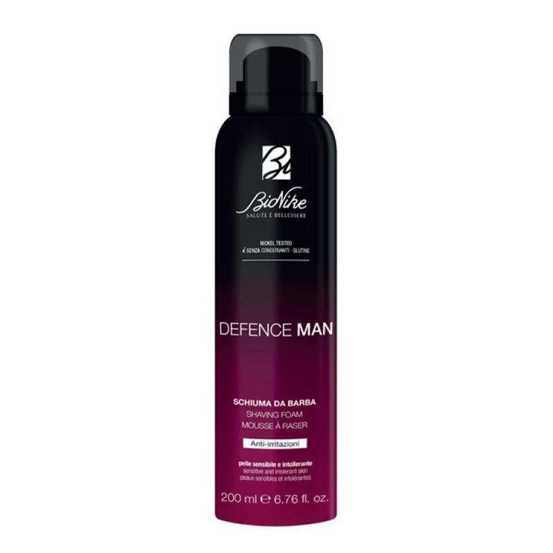 Bionike Defence Man Safe Shave Schiuma da Barba Anti-Irritazioni 200 ml