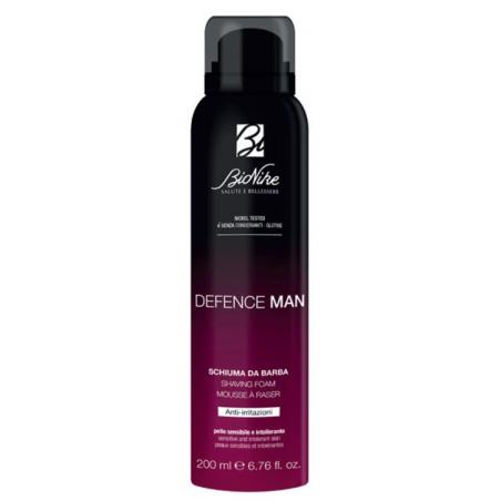 Bionike Defence Man Safe Shave Schiuma da Barba Anti-Irritazioni 200 ml