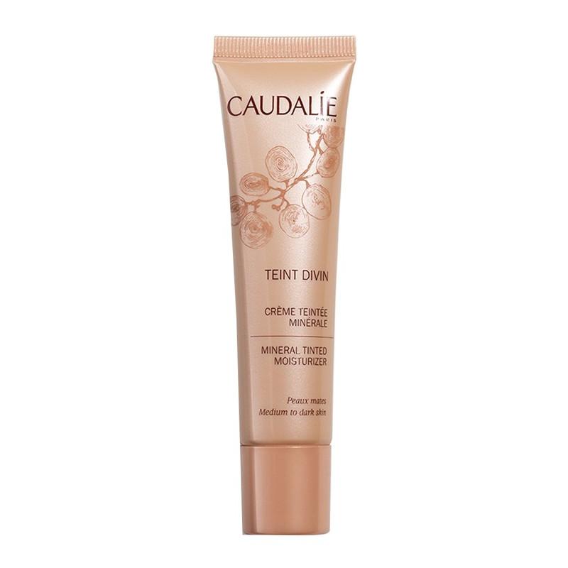 Caudalie Teint Divin Crema Colorata Pelli Scure