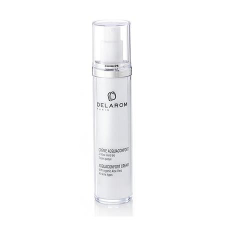 Delarom Crème Acquaconfort Crema Idratante all'Aloe Vera Bio 50 ml
