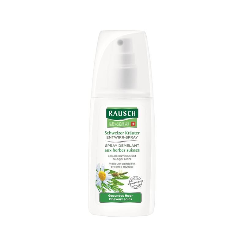 Rausch Spray Districante alle Erbe Svizzere Capelli Lunghi e Delicati 100 ml