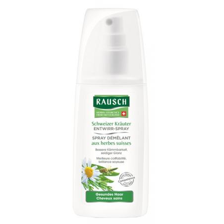Rausch Spray Districante alle Erbe Svizzere Capelli Lunghi e Delicati 100 ml
