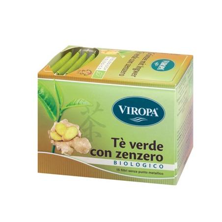 Viropa Tè Verde e Zenzero Bio 15 Bustine