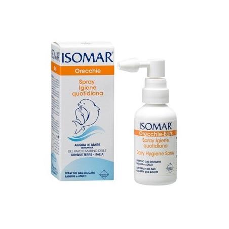 ISOMAR ORECCHIE ACQUA DI MARE SPRAY NO GAS PER IRRIGAZIONE DELL'ORECCHIO 50ML