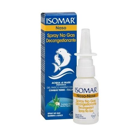 ISOMAR SOLUZIONE ACQUA MARE NASO IPERTONICA NASO SPRAY DECONGESTIONANTE 30 ML