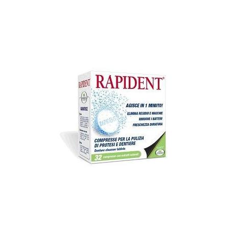 Euritalia Pharma Rapident  per Igiene Orale Compresse 32 Pezzi