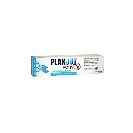 Polifarma Plak Out Active 0,12 % Dentifricio Gel 75 ml