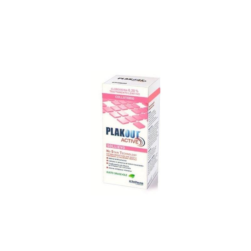 Polifarma Plak Out Active Azione Intensiva Antiplacca Collutorio 200 ml