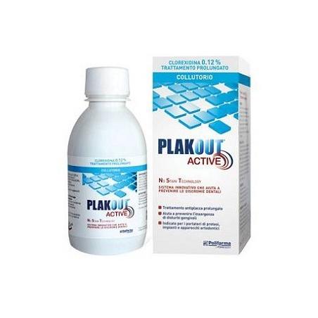 Polifarma Plak Out Active Clorexidina 0,20% Collutorio 200 ml