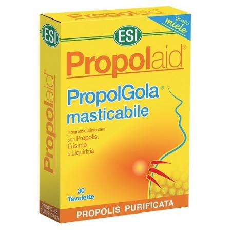 Esi Propolaid PropolGola Masticabile Miele Integratore per Naso e Gola