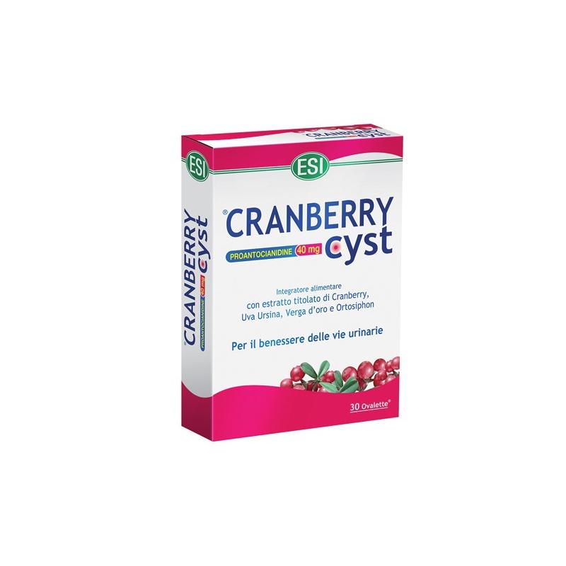 Esi Cranberry Cyst Integratore Alimentare per le Vie Urinarie