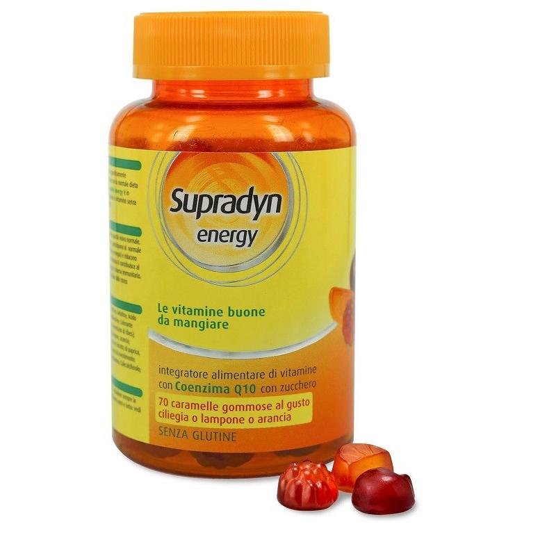 Supradyn Energy integratore multivitaminico 70 caramelle gommose - Scadenza 31/12/2025 Supradyn Energy integratore multivitaminico 70 caramelle gommose - Scadenza 31/12/2025