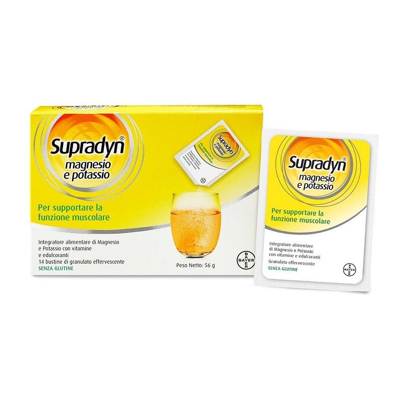 SUPRADYN MAGNESIO POTASSIO SENZA ZUCCHERO 14 BUSTINE 4 G