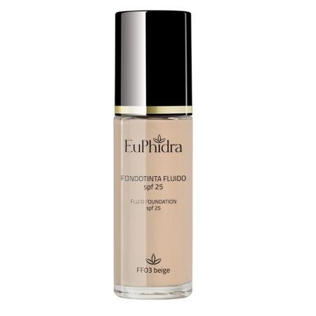Euphidra Fondotinta Fluido idratante  SPF 25  colore FF04 Beige