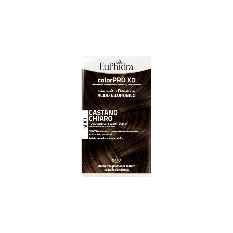 Euphidra ColorPRO XD Tinta per Capelli Delicata Castano Chiaro 500