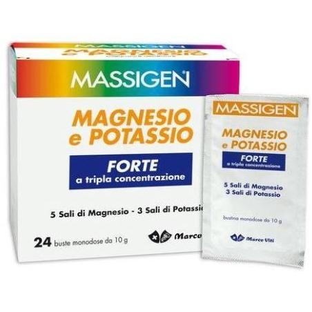 Marco Viti Massigen Integratore Di Sali Minerali Gusto Arancia Rossa 24 Bustine