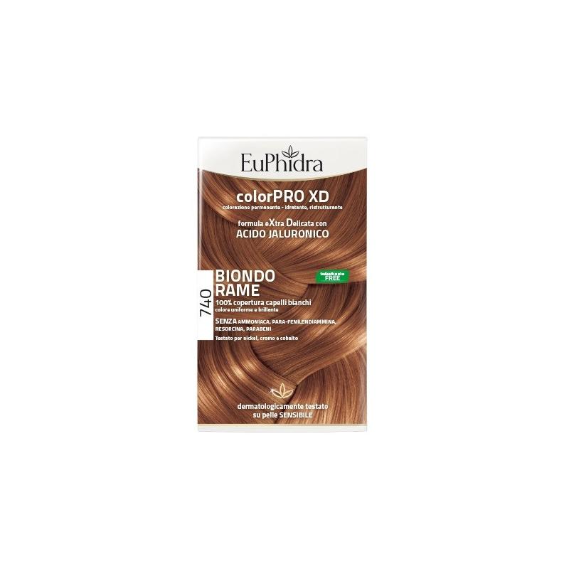 Euphidra ColorPRO XD Tinta per Capelli Biondo Rame 740