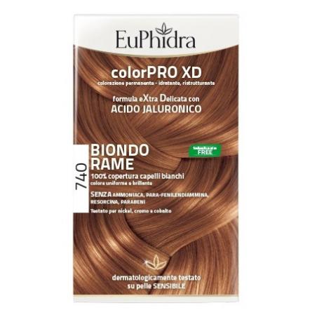 Euphidra ColorPRO XD Tinta per Capelli Biondo Rame 740