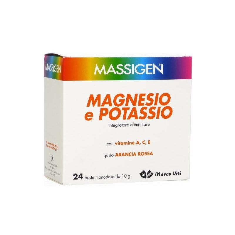 Massigen Magnesio e Potassio Integratore Anti-affaticamento Massigen Magnesio e Potassio Integratore Anti-affaticamento