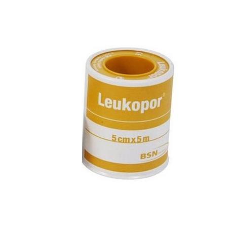 BSN Leukopor 5 X 500 CM Cerotto in Rocchetto Ipoallergenico
