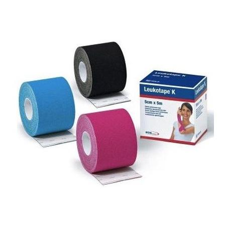 LEUKOTAPE K 5X500CM MEDIA NERO
