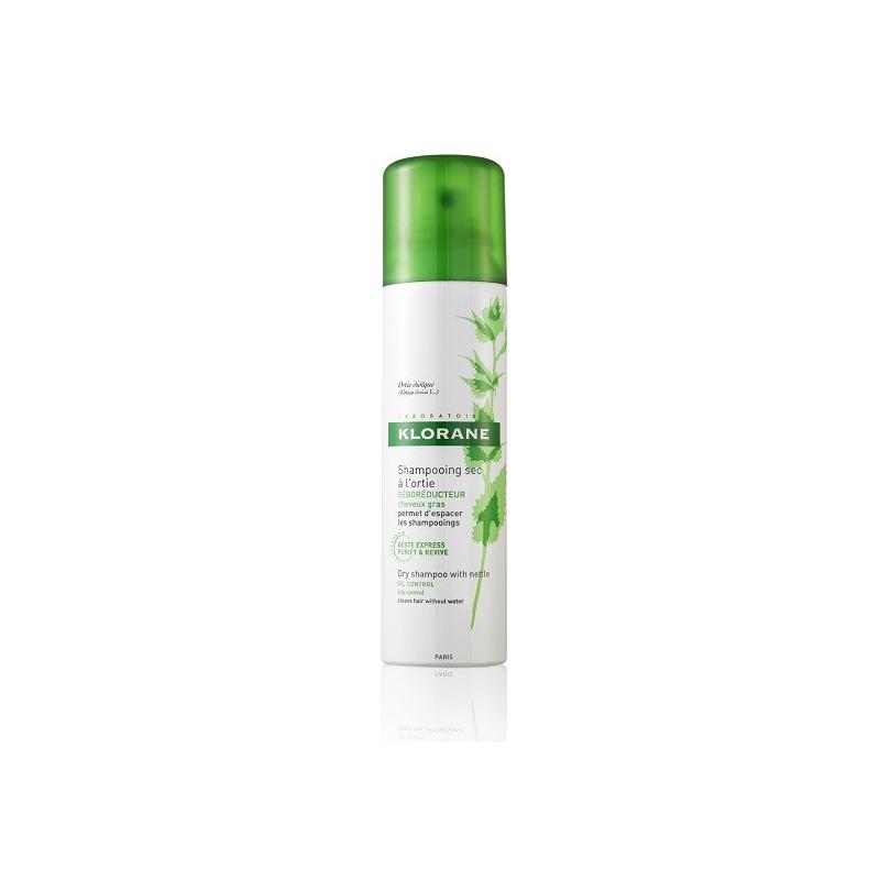 Klorane Shampoo Secco all'Ortica Capelli Grassi