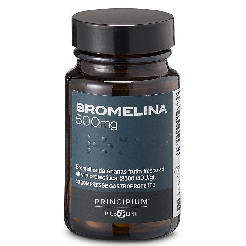 Bios Line Principium Bromelina Integratore Alimentare 30 Compresse