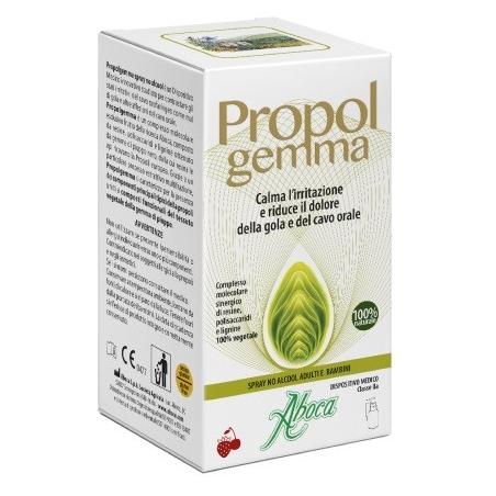 Aboca Propolgemma Dispositivo Medico Spray No Alcool Per la Gola