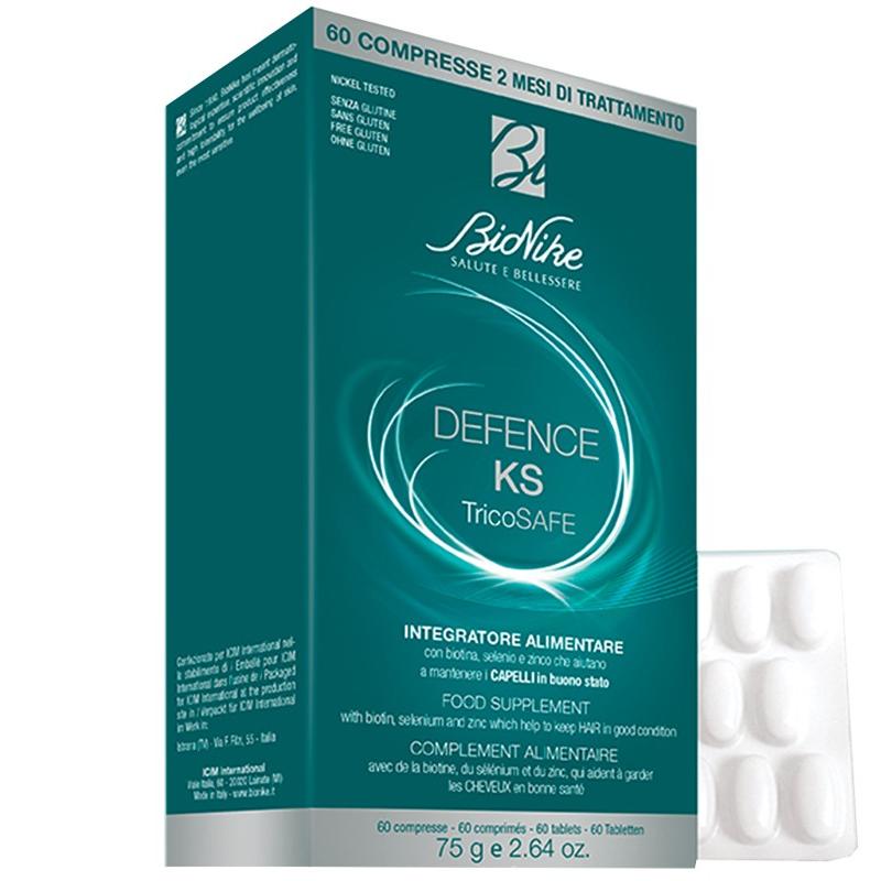 BioNike Defence KS TricoSAFE 100 Integratore per Capelli Fragili