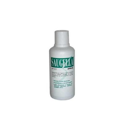 Saugella Attiva Detergente per l'Igiene Intima Flacone 500 ml