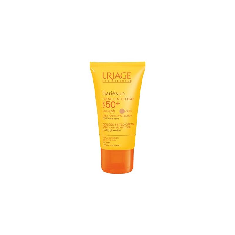 Uriage Bariesun Crema Viso Colorata Dorée Protezione Solare SPF 50