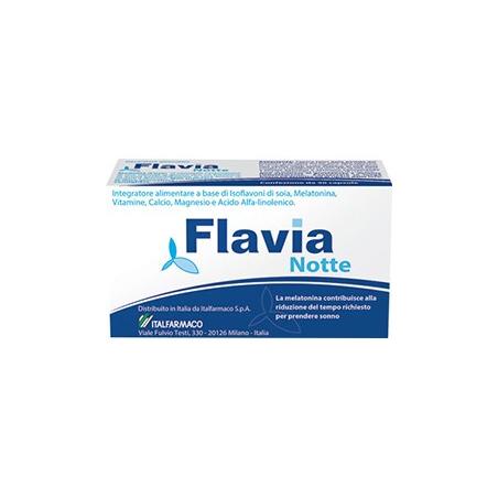 Flavia Notte Integratore per la Menopausa 30 Capsule Molli