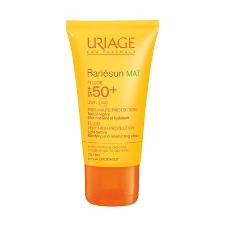 Uriage Bariesun Fluido Mat Protezione Solare SPF 50+ Pelli Grasse