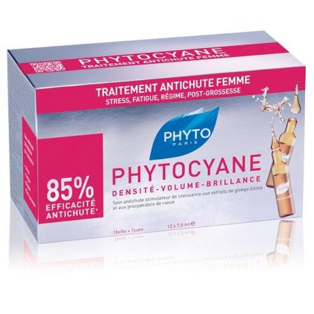 Phyto Phytocyane Trattamento Anticaduta Capelli Donna 12 Fiale 7,5 ml