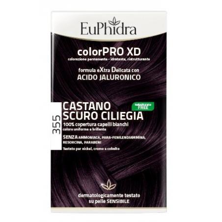 Euphidra ColorPRO XD Tinta per Capelli Castano Scuro Ciliegia 355