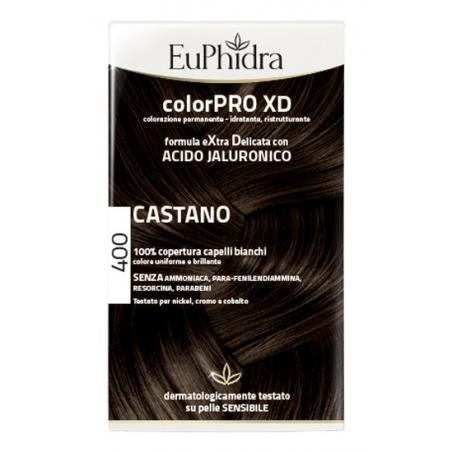 Euphidra ColorPRO XD Tinta per Capelli Delicata Castano 400