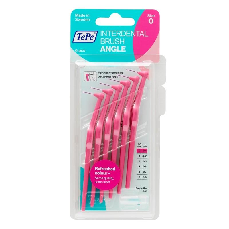 TePe Interdental Brush Angle Scovolini Rosa 0,4mm