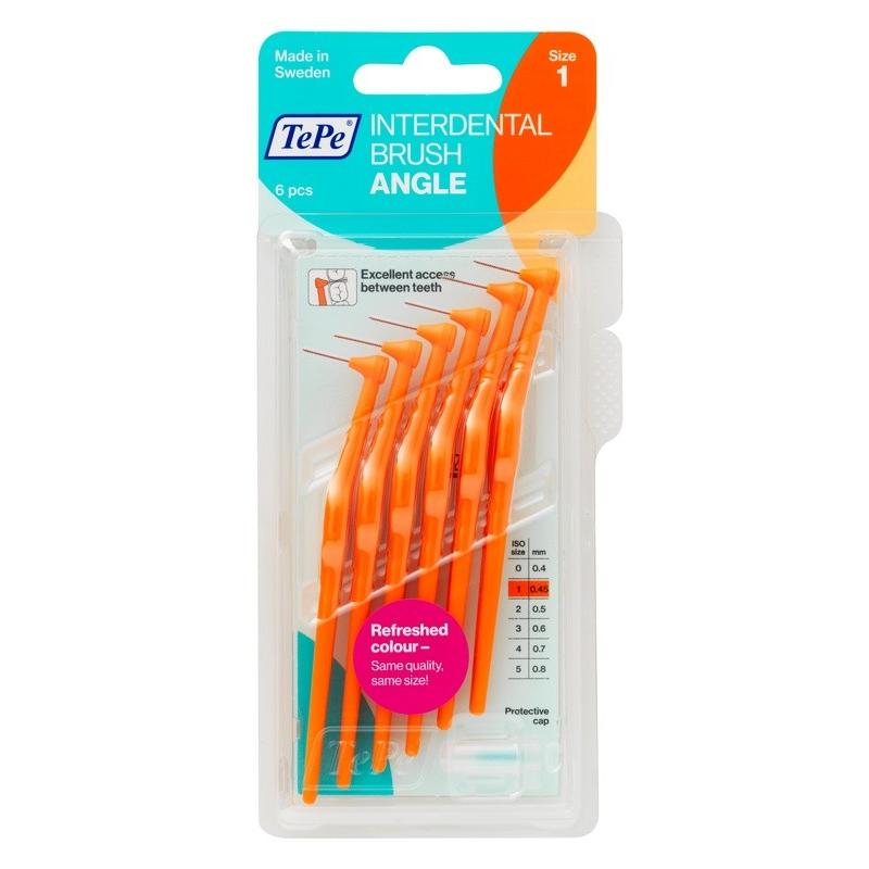TePe Interdental Brush Angle Scovolini Arancioni 0.45mm