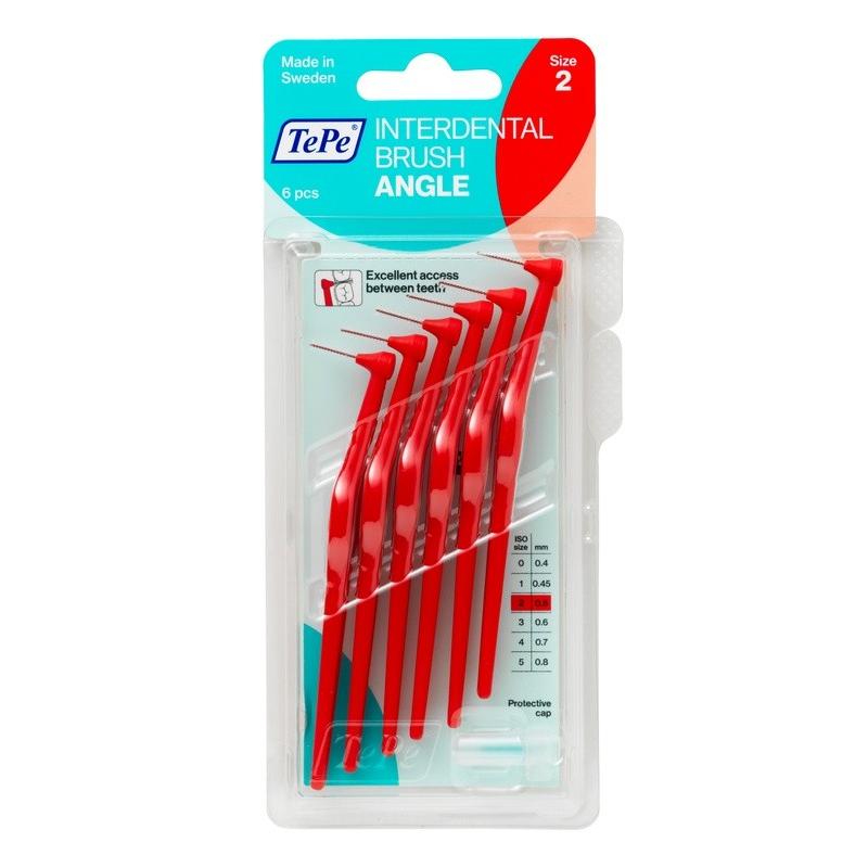 TePe Interdental Brush Angle Scovolini Rossi 0,5mm