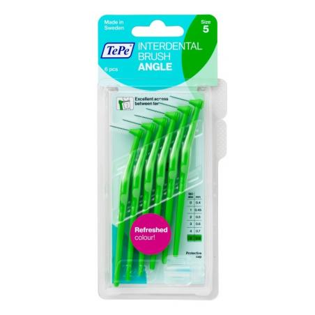 TePe Interdental Brush Angle scovolini Verdi 0,8mm