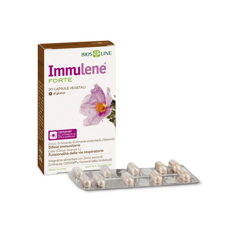 Bios Line Immulene Forte Integratore per le Difese Immunitarie 20 Capsule