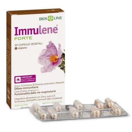 Bios Line Immulene Forte Integratore per le Difese Immunitarie 20 Capsule