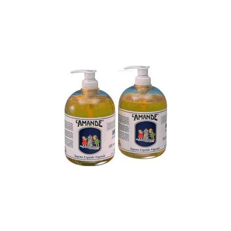 L'Amande Marseille Sapone Liquido Vegetale Non Profumato 500 ml